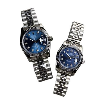 롤렉스 데이저스트 텐포인트 블루다이얼 콤비