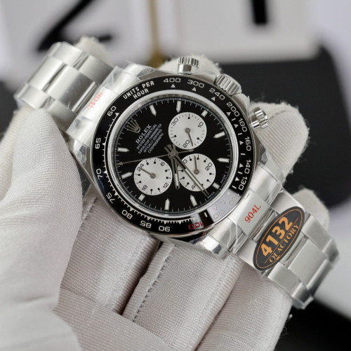 롤렉스 레플릭스 시계 Daytona Chronograph 126529LN Dial Black QF Factory 40mm